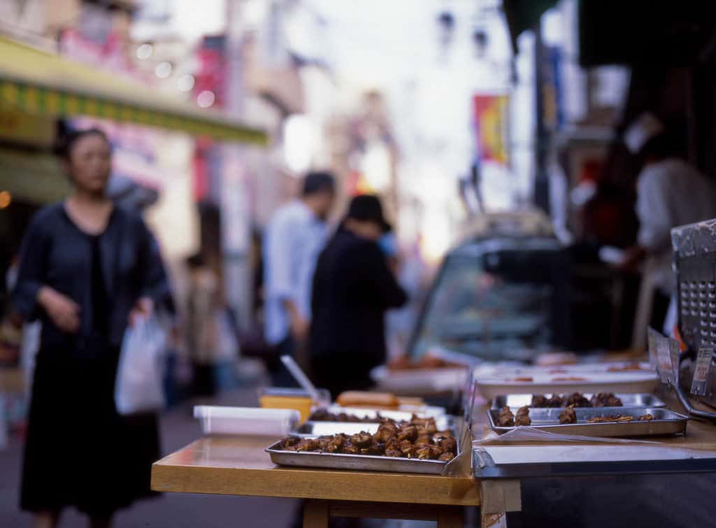 Yakitori Straßenimbiss