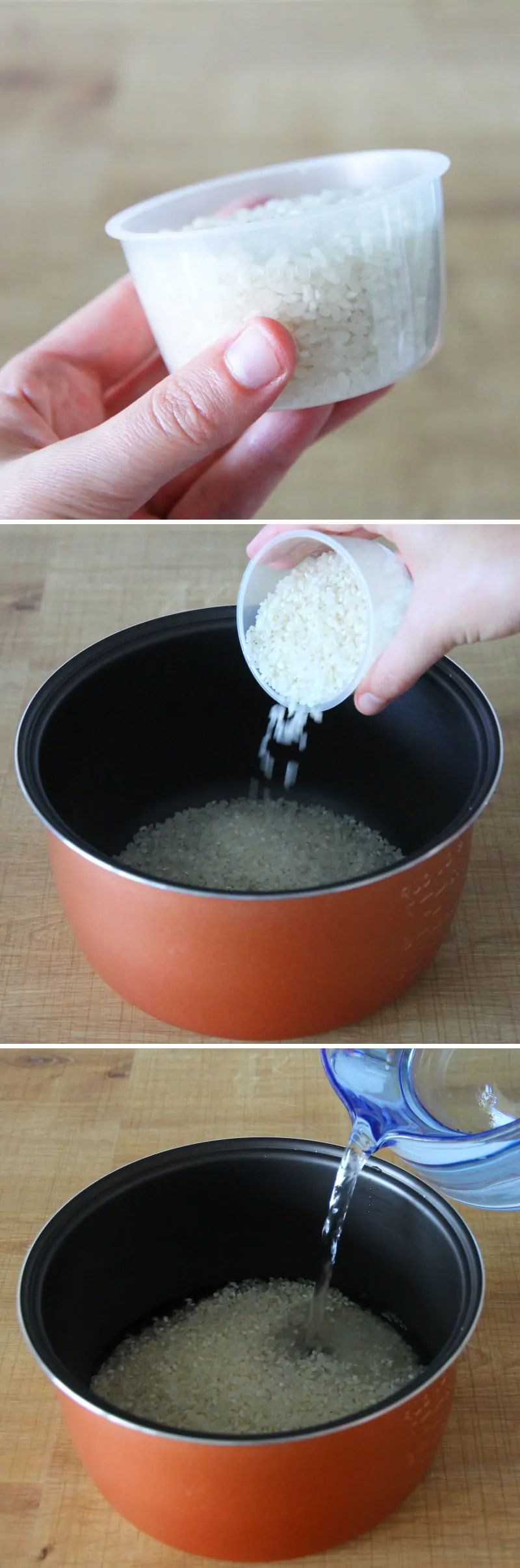 Reis kochen Schritt 2 Reis waschen