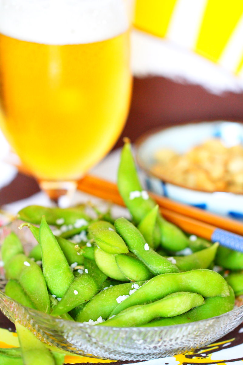 Edamame mit Salz Rezeptbild