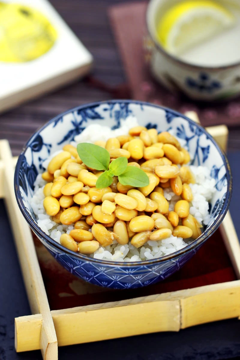 Natto auf Reis Rezeptbild