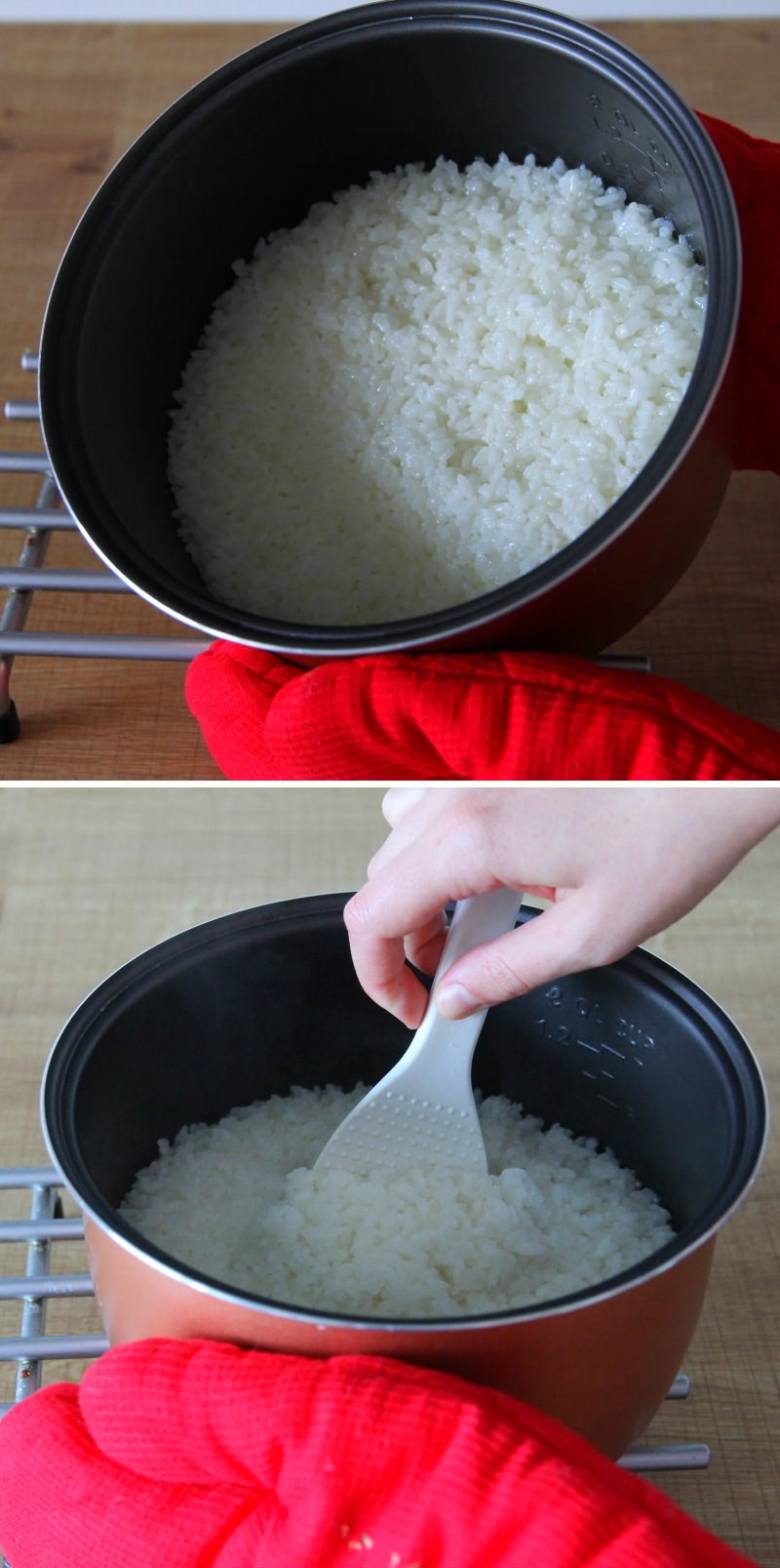 Reis kochen Schritt 10