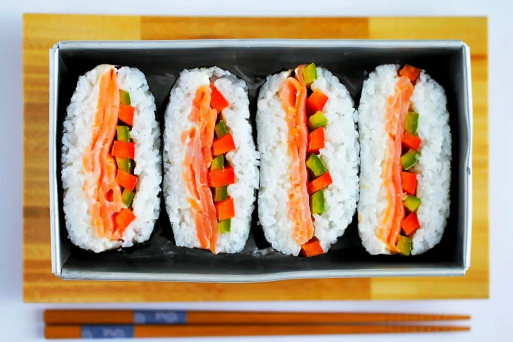 Onigirazu Sushi Sandwich Titelbild