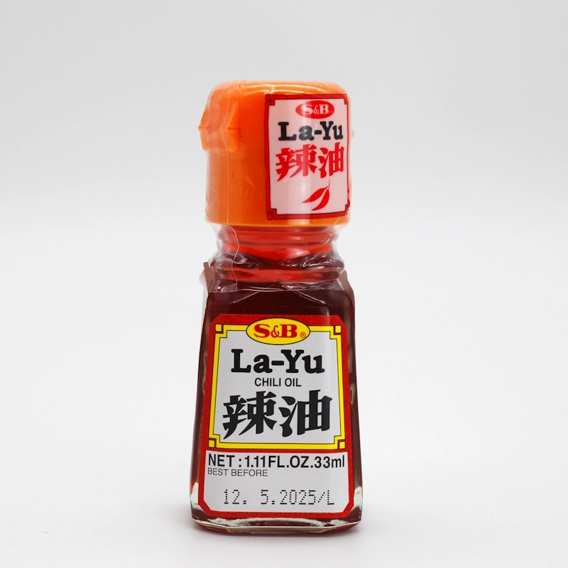 La-Yu Chiliöl 33ml (japanisches Sesamöl mit Chili), S&B