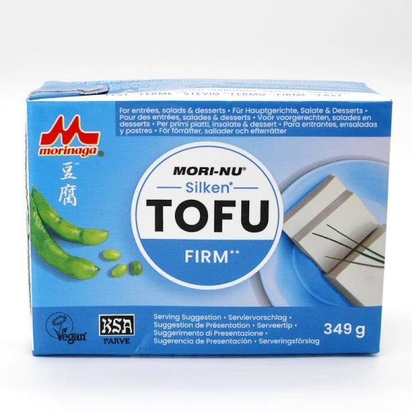 Silken Tofu Firm 349g (Seidentofu), MORI-NU