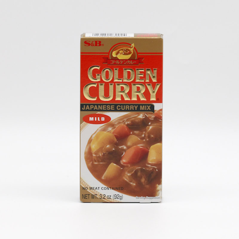 Golden Curry mild 92g (japanische Curry Paste), S&B