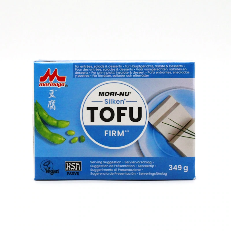 Silken Tofu Firm 349g (fester Seidentofu), Mori-nu