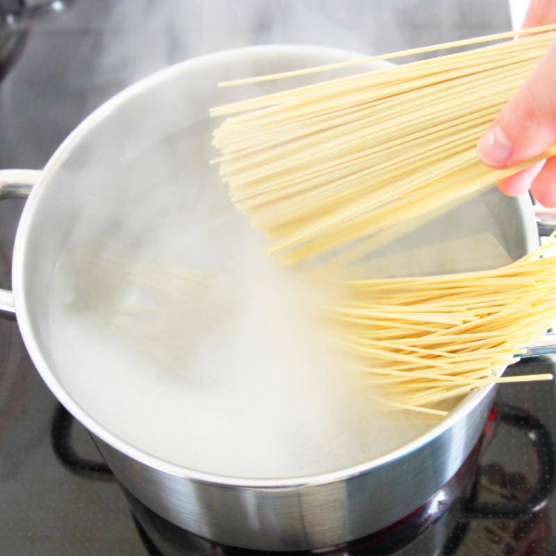 Vegetarische Ramen Schritt 7 Nudeln kochen