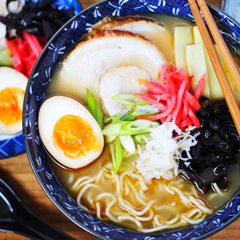 Tonkotsu als leckere Brühe für Hakata Ramen