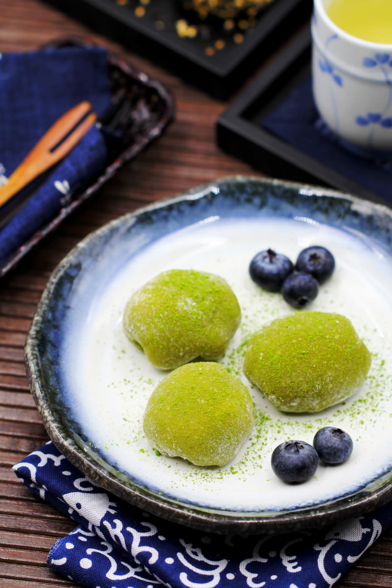 Matcha Mochi Rezeptbild