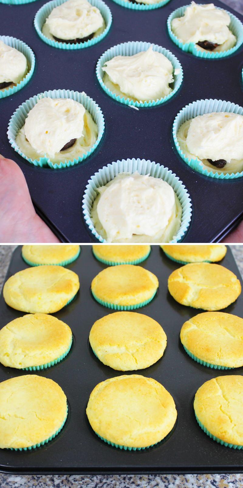 Mochi Muffins Schritt 6 Cupcakes backen