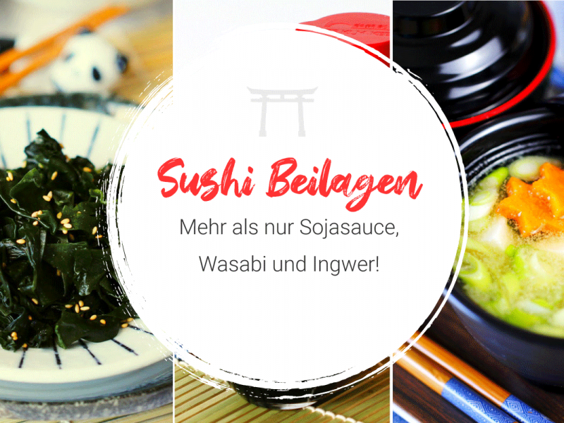 Sushi Beilagen Titelbild