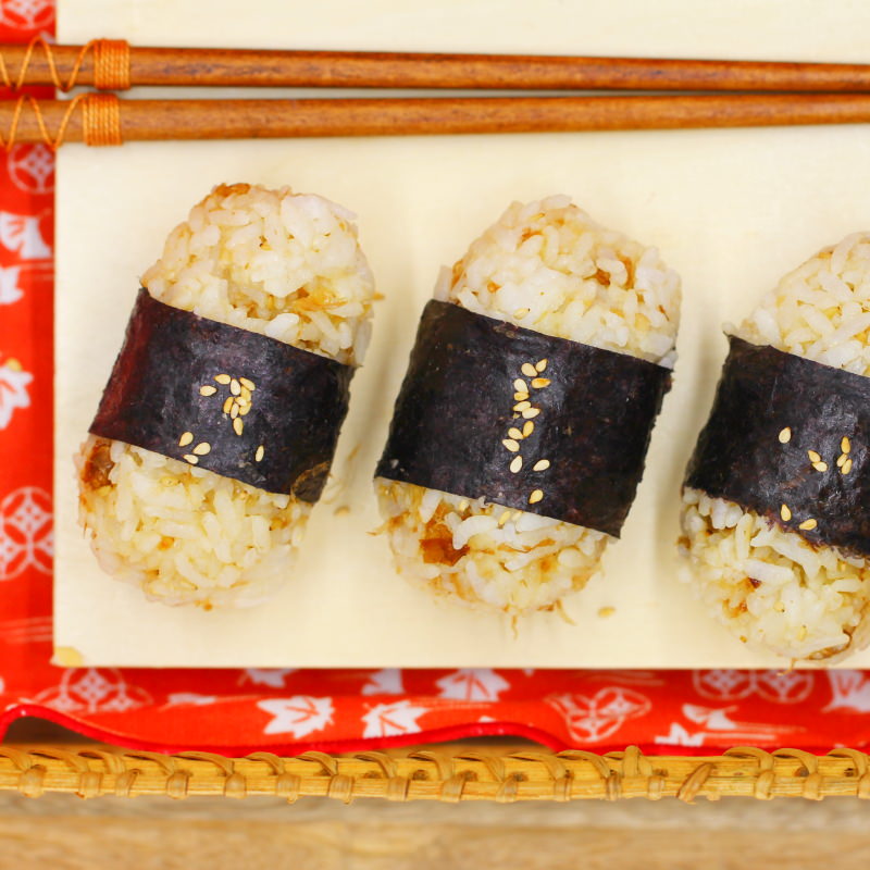 Okaka Onigiri Fertig