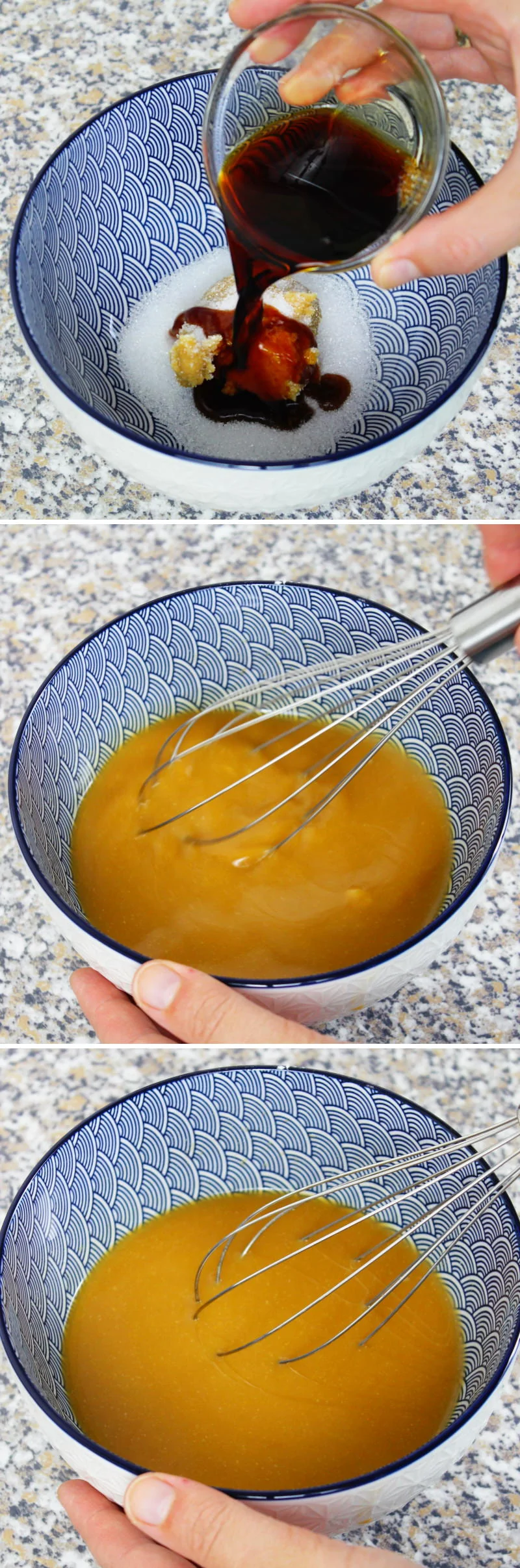 Onigiri mit ingwer-Miso-Hackfleisch Schritt 3 Sauce vorbreiten