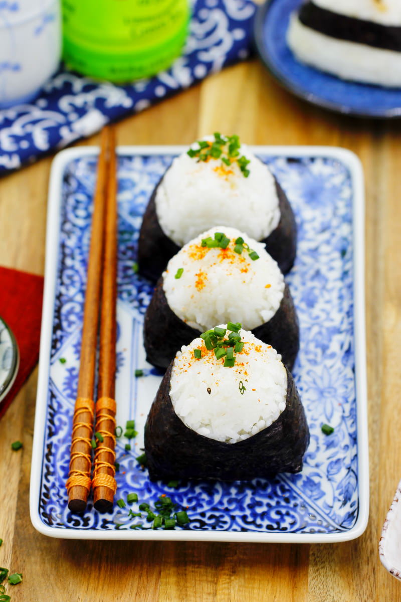 Onigiri mit Nasu Dengaku Rezeptbild