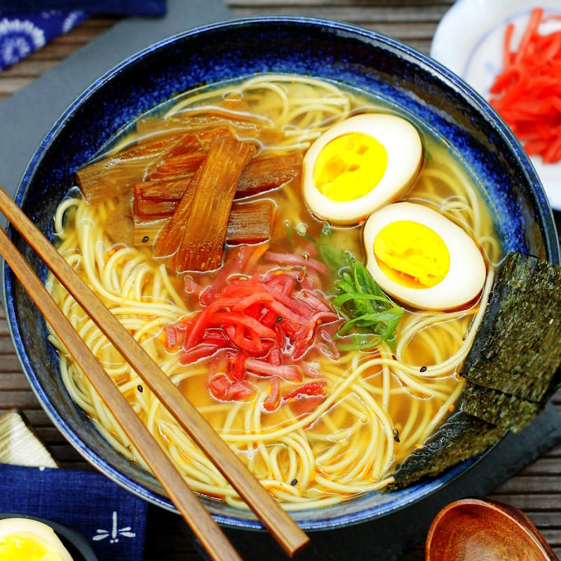 Miso Ramen Kochset – 10-tlg. Set für 6 Portionen japanische Nudelsuppe, inkl. Rezept | gelingt garantiert