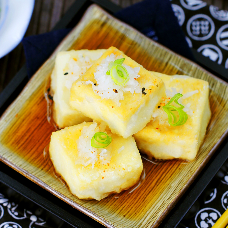 Agedashi Tofu Fertig