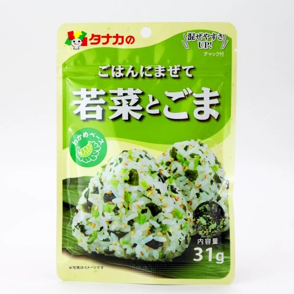 Furikake 31g (japanisches Reisgewürz mit Rettich & Meeresalgen), Tanaka