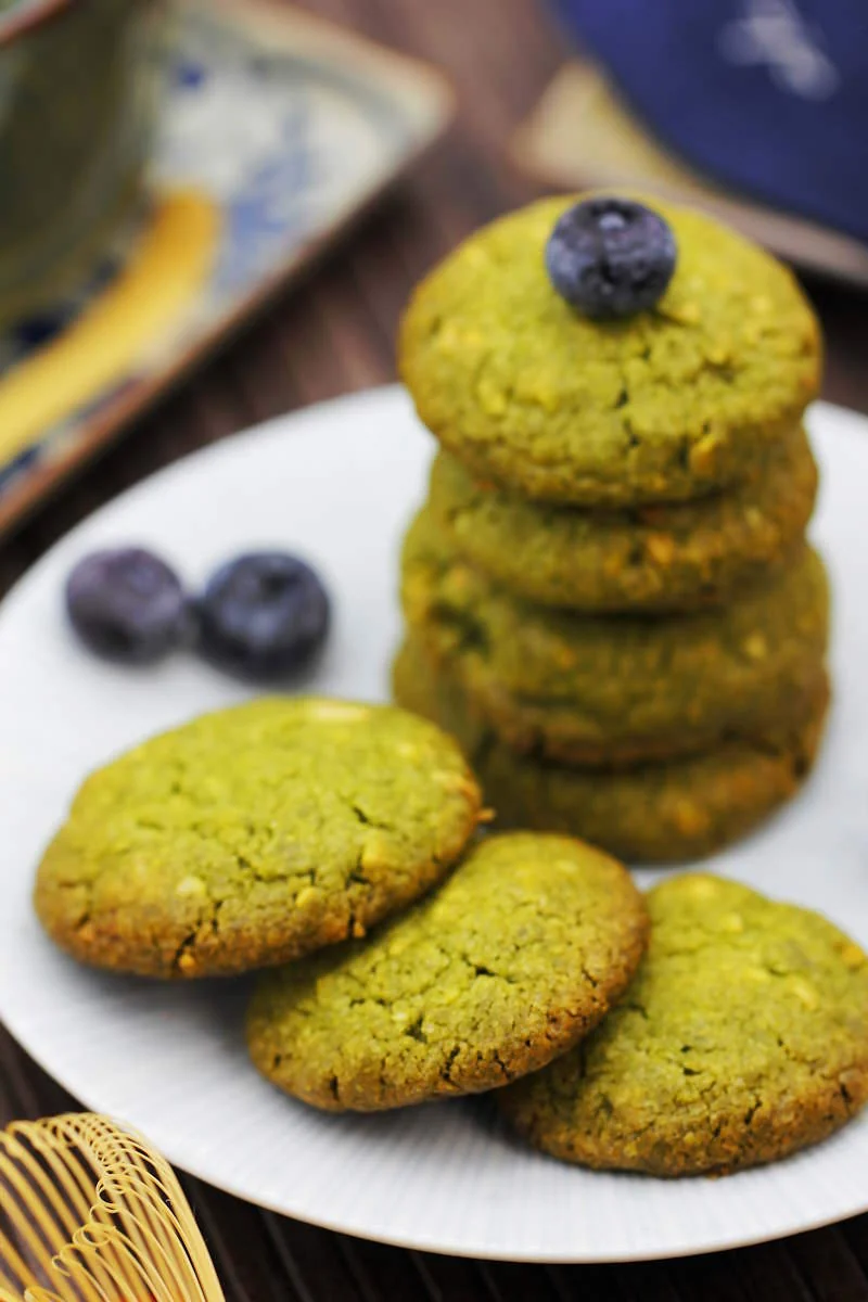 Matcha Cookies Rezeptbild