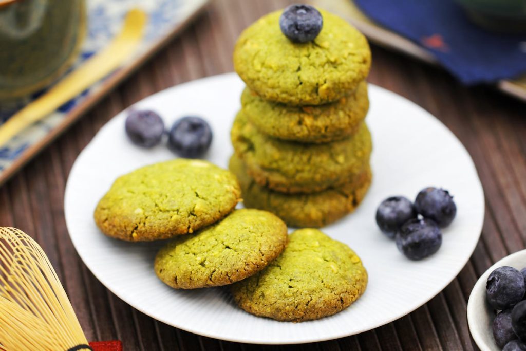 Matcha Cookies Titelbild