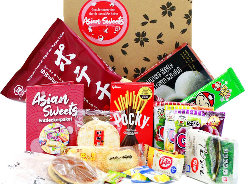 Asian Sweets Süßigkeiten Box