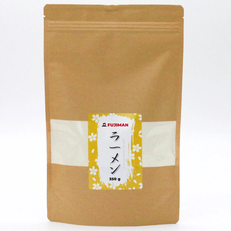 Ramen Mehl 350g (Mehlmischung für DIY Ramen Nudeln nach japanischem Orignalrezept), Fujiman