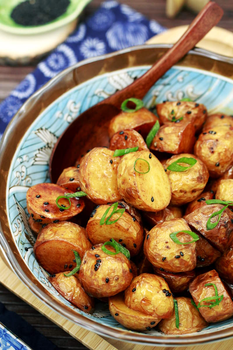 Kartoffeln in Sojasauce Rezeptbild